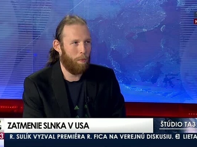 HOSŤ V ŠTÚDIU: R. Nagy o úplnom zatmení Slnka v USA