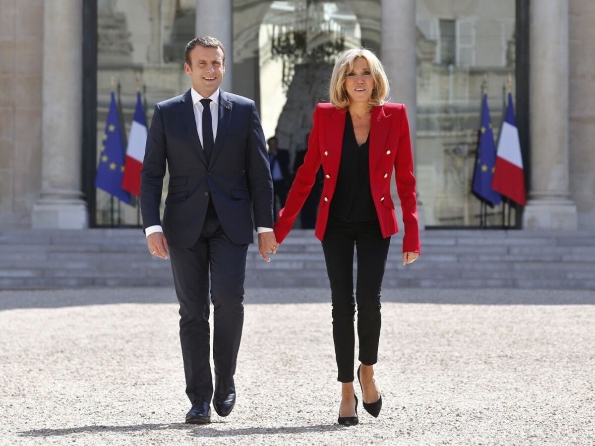 Emmanuel Macron Brigitte Macron 1140 px (SITA/AP)