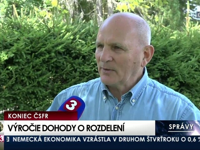 F. Mikloško o rozdelení Československa
