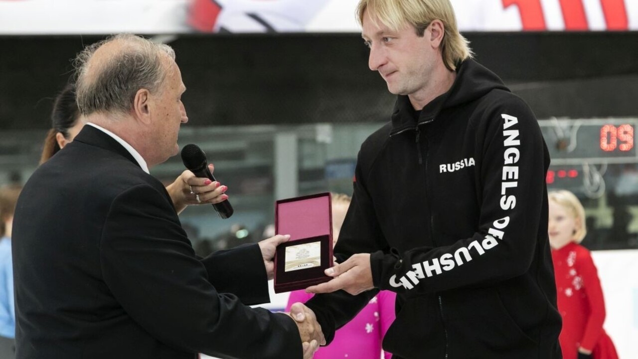 Pľuščenko si prevzal ocenenie Slovenského olympijského výboru