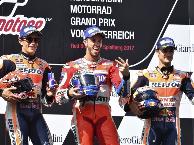 Novým lídrom MotoGP sa stal Dovizioso, aj vďaka poruche motora