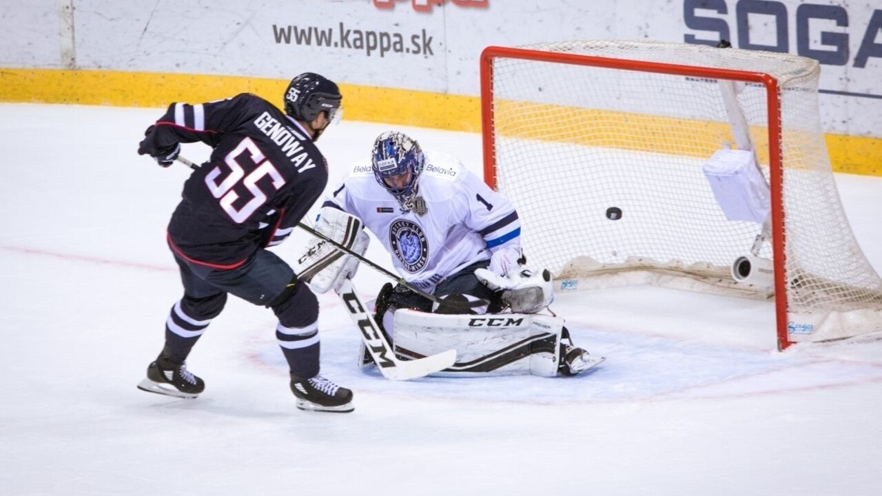 Slovan získal prvé body, na domácom ľade zdolal Dinamo Minsk