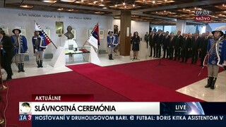 Záznam slávnostnej otváracej ceremónie pri príležitosti 25. výročia ústavy