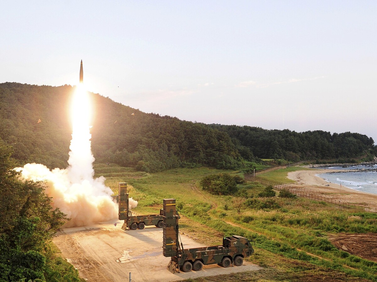 Južná Kórea strela raketa protiraketová obrana1140 px (SITA/AP)