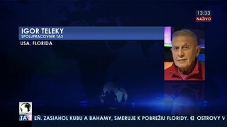 Igor Teleky o aktuálnej situácii na Floride