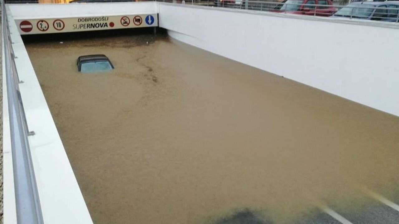 Známa turistická destinácia v Chorvátsku je pod vodou