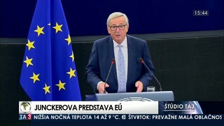 Štúdio TA3: Junckerova predstava o Únii