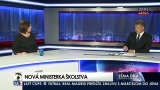 Nová ministerka školstva / Nový predseda ÚVO