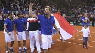 Francúzi zdolali Srbov, čaká ich finále Davisovho pohára