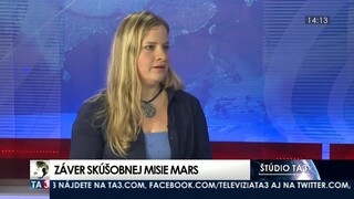 HOSŤ V ŠTÚDIU: M. Musilová o ceste človeka na Mars
