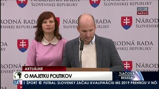 TB hnutia OĽaNO o majetkových priznaniach politikov