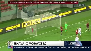 Trnava tesne zdolala na domácom trávniku Zlaté Moravce