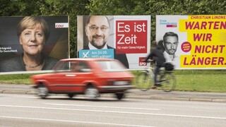V Nemecku vrcholí predvolebná kampaň, favoritkou ostáva Merkelová