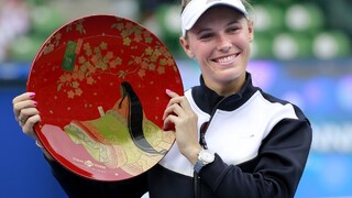 Caroline Wozniacka je víťazkou tenisového turnaja v Tokiu
