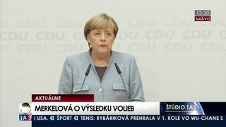TB Angely Merkelovej o výsledkoch volieb