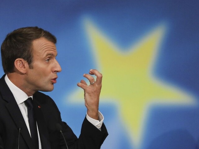 Macron predstavil víziu budúcnosti Európskej únie