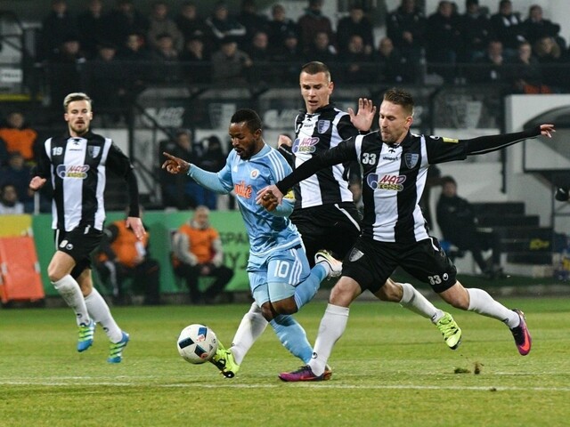 Slovan nedopustil prekvapenia, zdolal Myjavou a ide do osemfinále