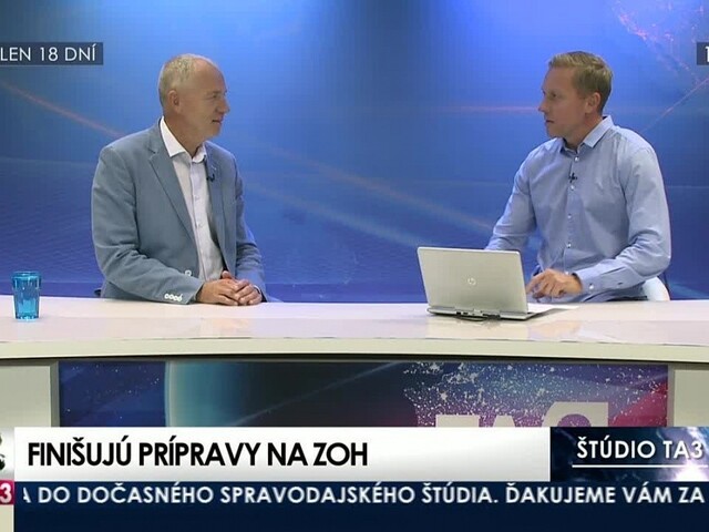 Štúdio TA3: J. Liba o prípravách na ZOH