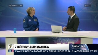 Americká astronautka v TA3 porozprávala o živote vo vesmíre