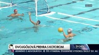 Košickí vodnopólisti tesne prehrali so súperom z Balkánu