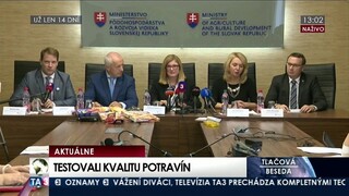 TB G. Matečnej a J. Bíreša o testovaní kvality potravín