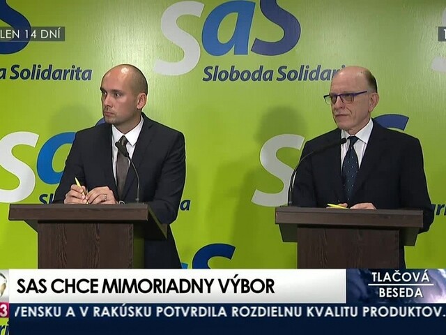 TB strany SAS o podozrivej odmene v spore o vodné dielo Gabčíkovo