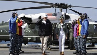 Trump si prezrel práce na obnove hurikánom zničeného Portorika