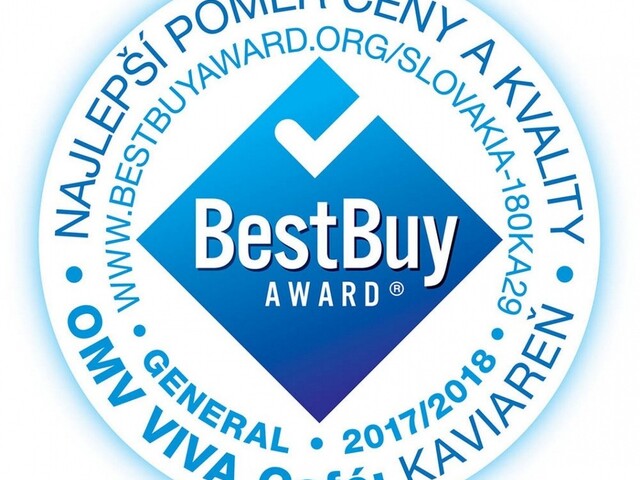 Kaviarne VIVA CAFE získali ocenenie Best Buy Award