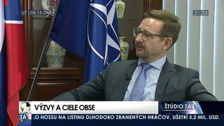 HOSŤ V ŠTÚDIU: T. Greminger o výzvach a cieľoch OBSE