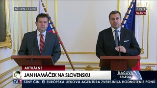 TB A. Danka a J. Hamáčka po spoločnom rokovaní