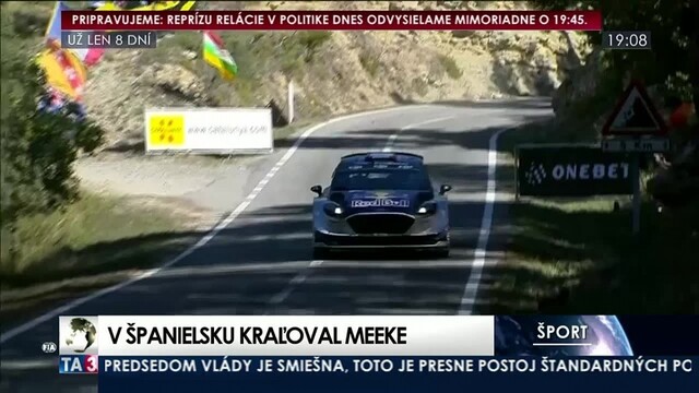 Kris Meeke dominoval, v Španielsku vyhral o takmer pol minúty