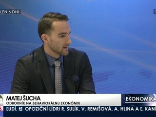 HOSŤ V ŠTÚDIU: M. Šucha o behaviorálnej ekonómii