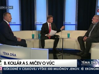 Boris Kollár a Stanislav Mičev o VÚC