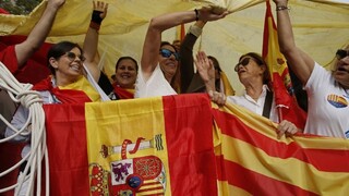 Španielsko je rozdelené, Katalánci odignorovali sviatok zjednotenia