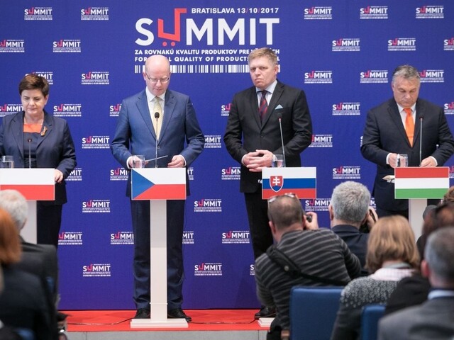 Čaká nás veľa práce, zhodli sa lídri V4. Bruselu navrhli zmenu