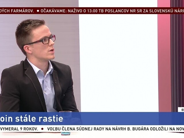 HOSŤ V ŠTÚDIU: M. Lindák o rastúcej hodnote Bitcoinu