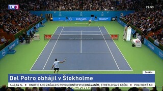 Argentínsky tenista obhájil v Štokholme svoj jubilejný 20. titul