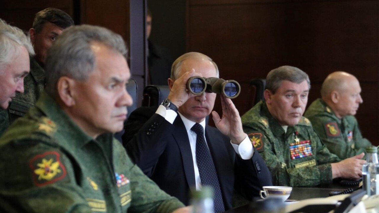 Vladimir Putin prezident Rusko armáda vojaci 1140 px (TASR)