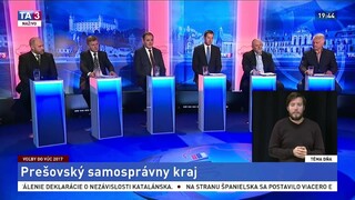 Voľby do VÚC - Prešovský samosprávny kraj