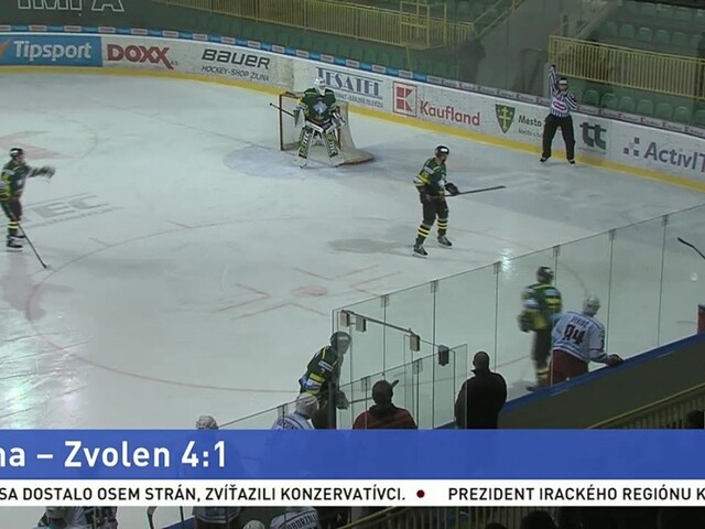 Tipsport liga: Zvolenčanom narušili sériu bez prehry