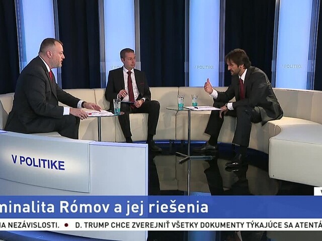 Kriminalita Rómov a jej riešenia / Problémy s elektronickým podpisom / Krajské voľby a (ne)záujem voliča / "Horiace" Katalánsko