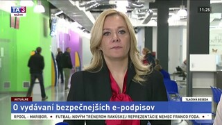 TB D. Sakovej o vydávaní bezpečnejších elektronických podpisov