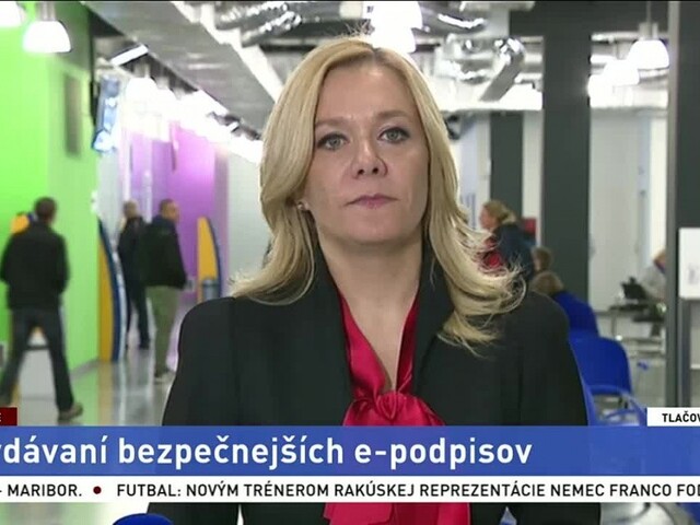 TB D. Sakovej o vydávaní bezpečnejších elektronických podpisov