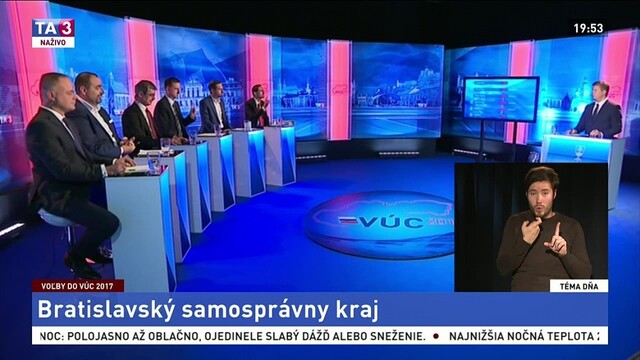 Voľby do VÚC - Bratislavský samosprávny kraj