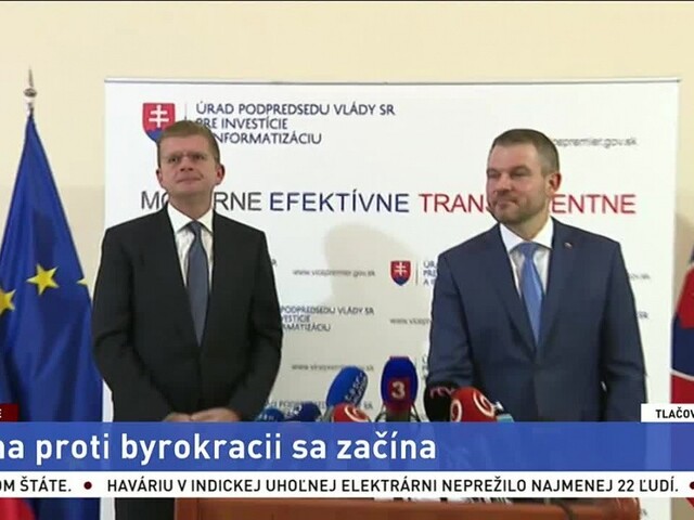 TB. P. Žigu a P. Pellegriniho o opatreniach proti byrokracii