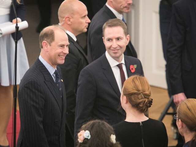 Britský princ Edward odovzdal mladým Slovákom prestížne ocenenie