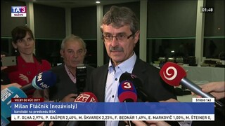 Vyhlásenie M. Ftáčnika k výsledkom volieb v Bratislavskom kraji