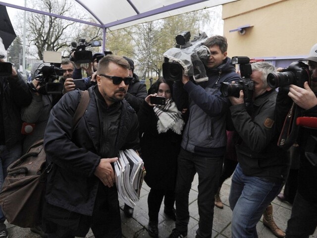 Český lobista Dalík nastúpil do väzenia, odprevadili ho novinári