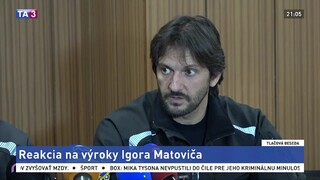 TB R. Kaliňáka a T. Gašpara v reakcii na výroky I. Matoviča