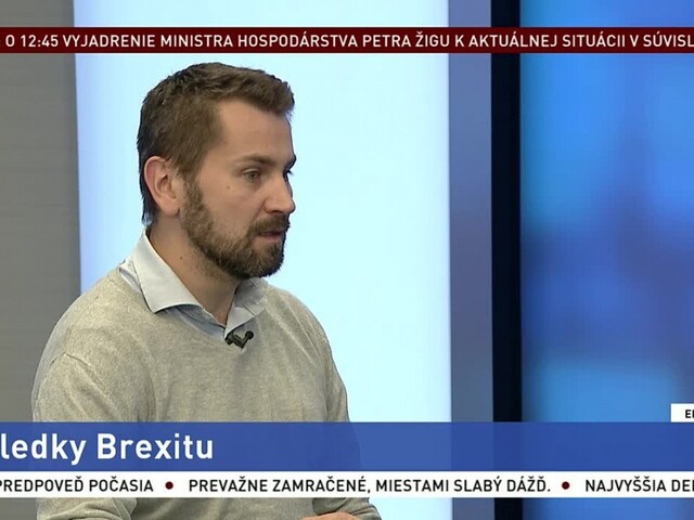 HOSŤ V ŠTÚDIU: R. Geist o následkoch Brexitu